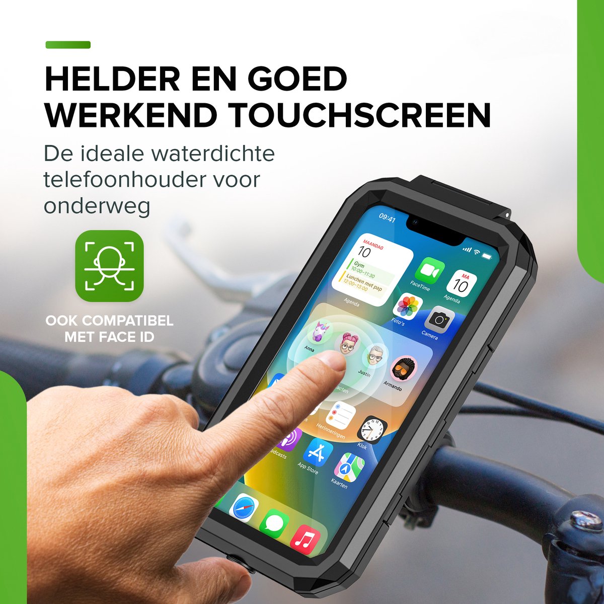 Case2go Universele Telefoonhouder Fiets 4-6.5 inch