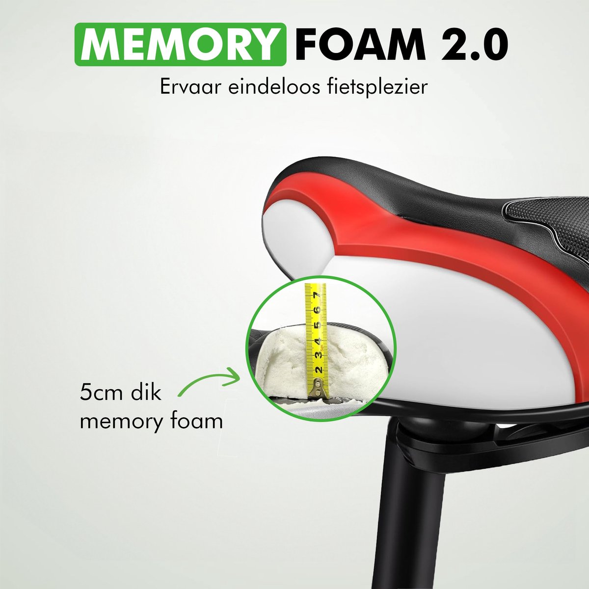 Travelhawk Fietszadel Unisex