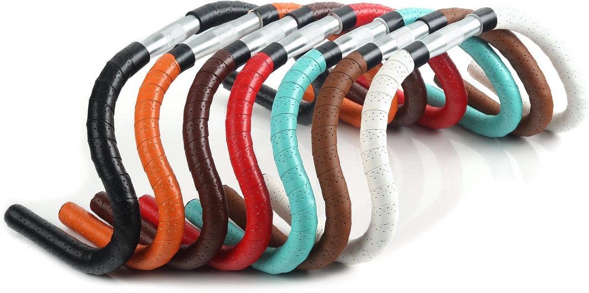 Stuurlint Racefiets - Set van 2 - 200 x 3cm - Zwart