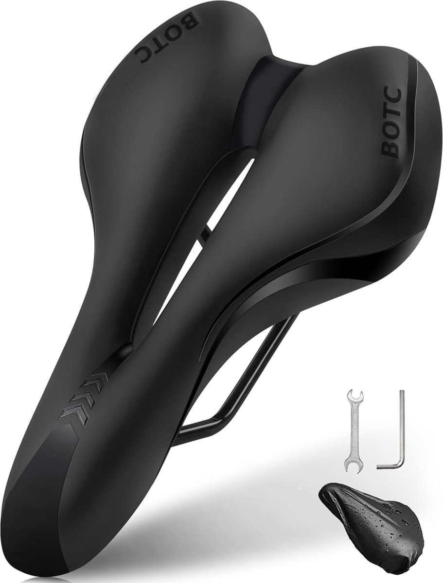 BOTC Fietszadel Ergonomisch met Traagschuim